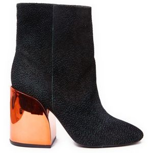 Ivy Kirzhner Carousel Green Mirror Rose Gold Heel